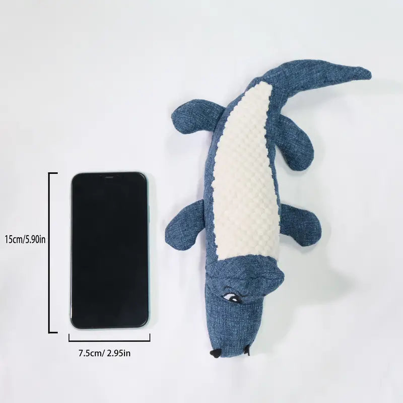 Crocodile Design Dog Toy