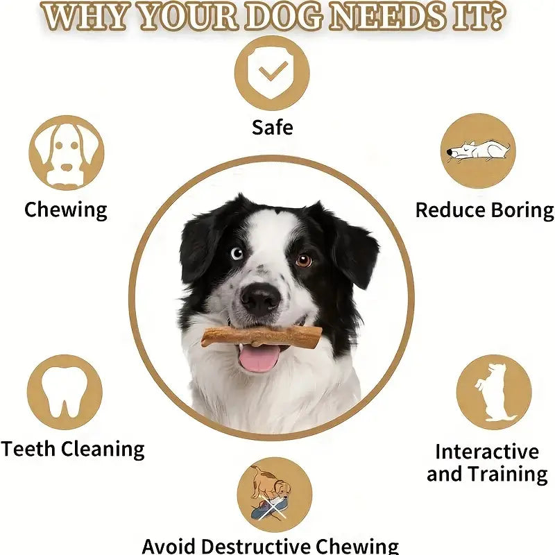 Branch Design Durable Dog Chew