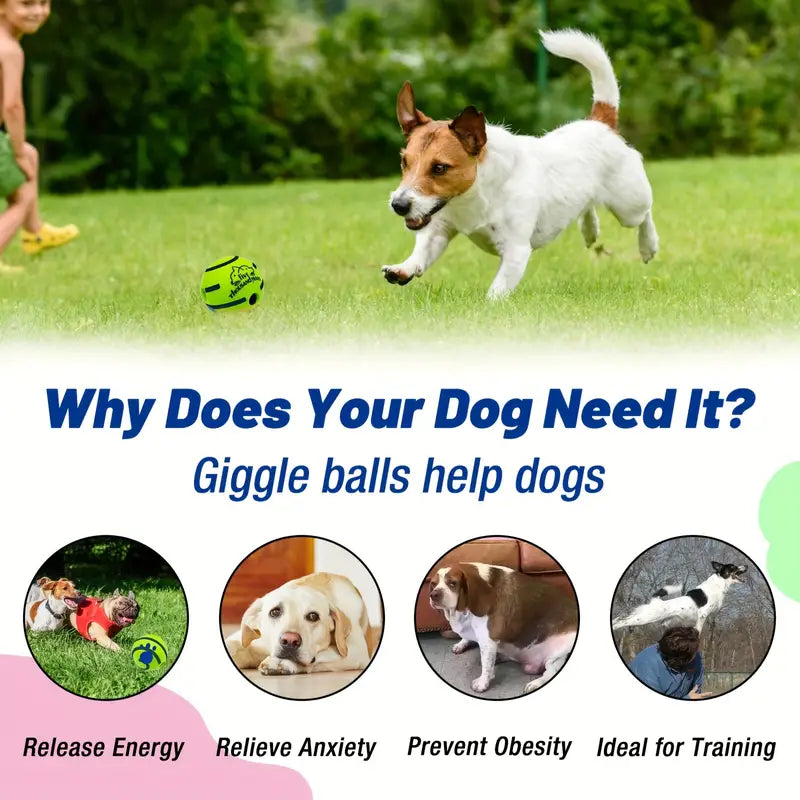 Squeaky Interactive Giggle Ball