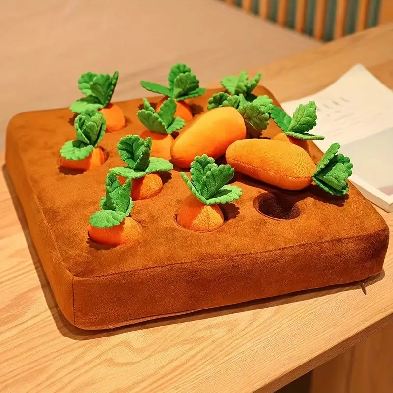 Carrot Mat Dog Puzzle Toy