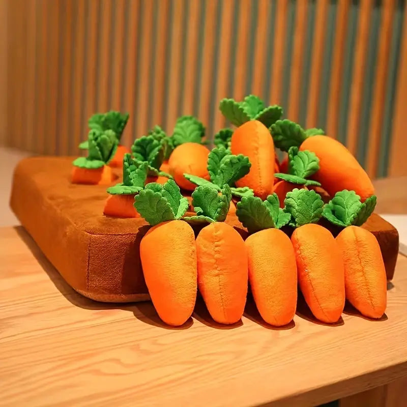 Carrot Mat Dog Puzzle Toy