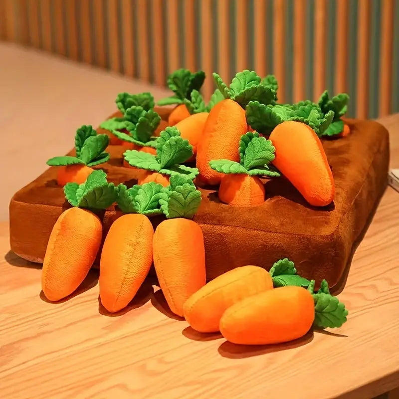 Carrot Mat Dog Puzzle Toy