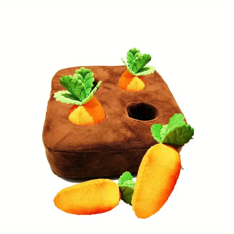 Carrot Mat Dog Puzzle Toy