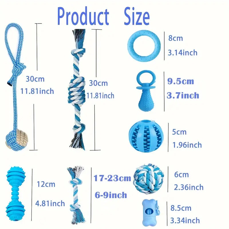 20 Pack Puppy Chew Toys Bundle
