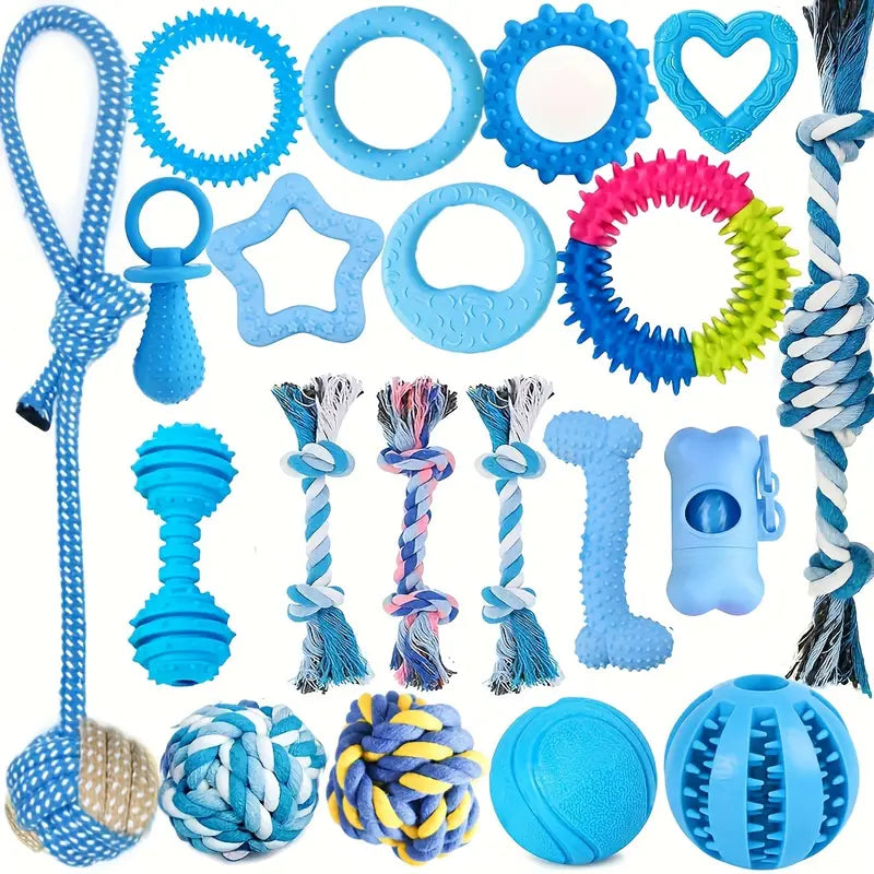 20 Pack Puppy Chew Toys Bundle