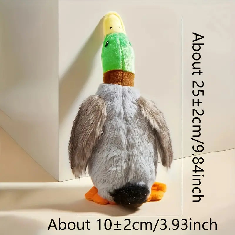 Squeaky Duck Plush Toy