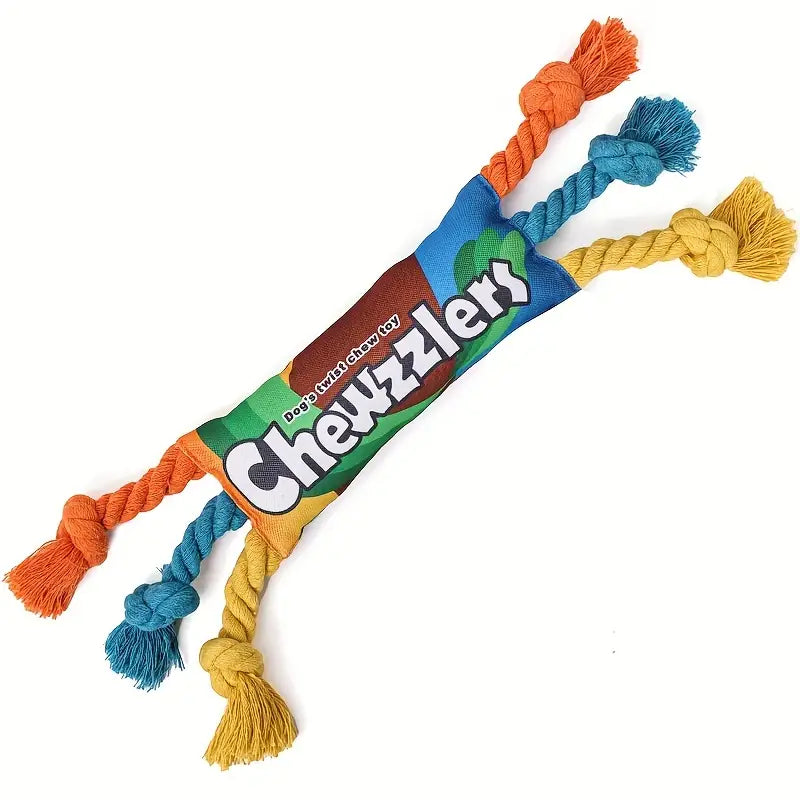 Candy Design Squeaky Dog Chew Toy