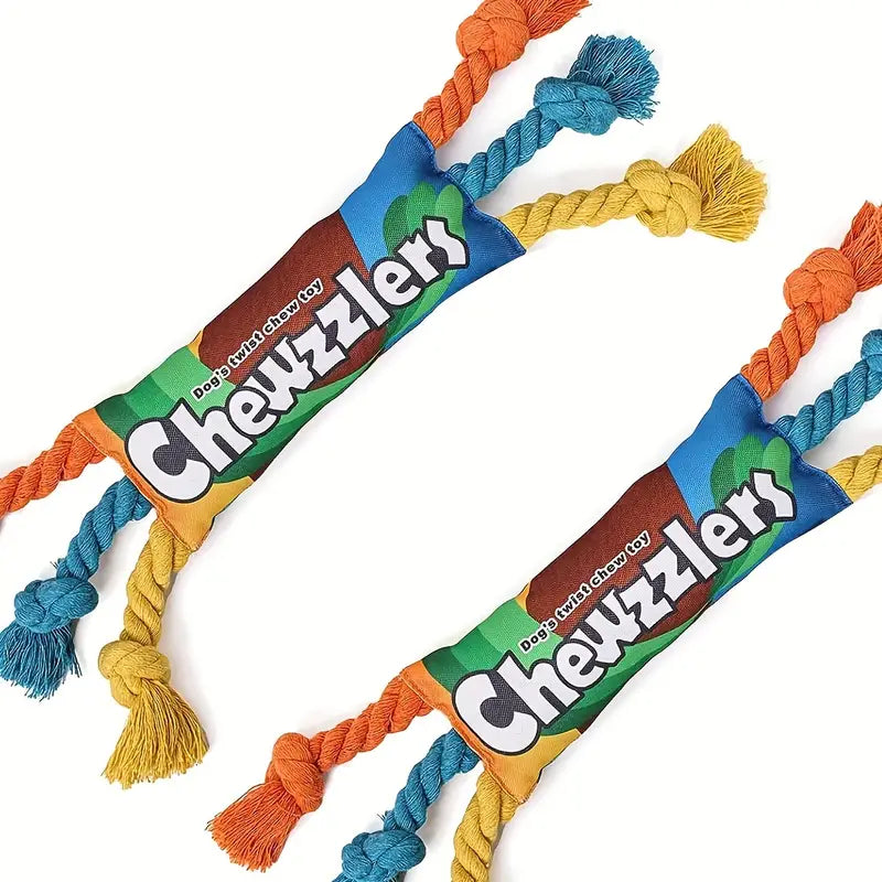 Candy Design Squeaky Dog Chew Toy