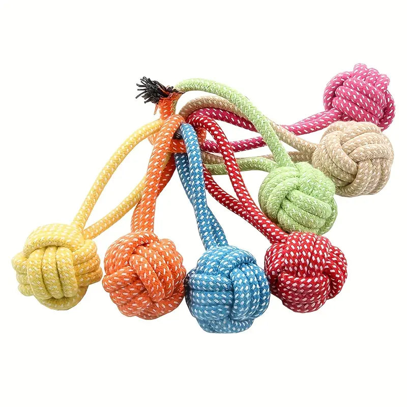 Cotton Rope Puppy Tug Ball