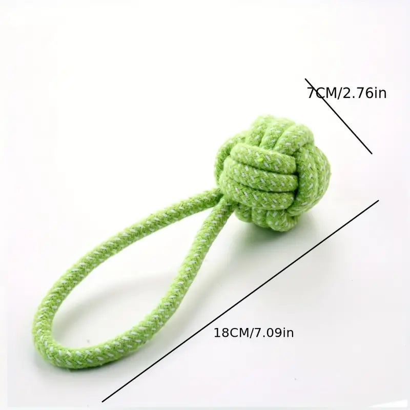 Cotton Rope Puppy Tug Ball