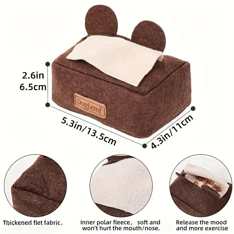 Pet Tissue Box Toy