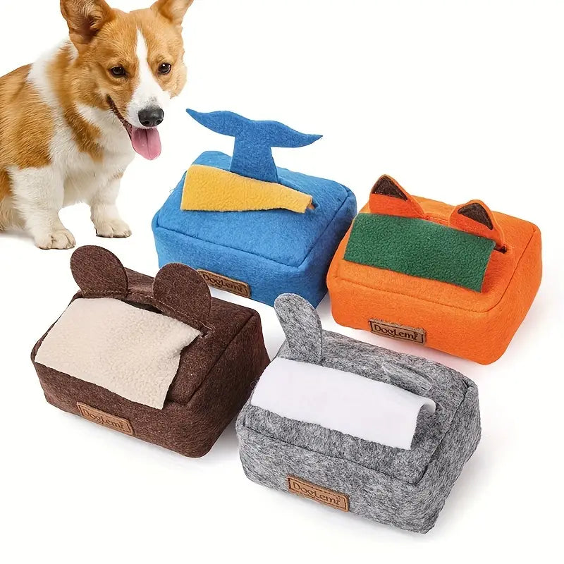 Pet Tissue Box Toy