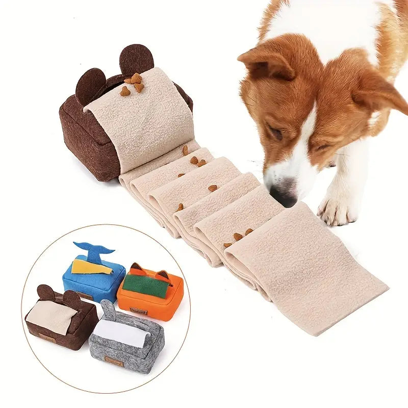 Pet Tissue Box Toy