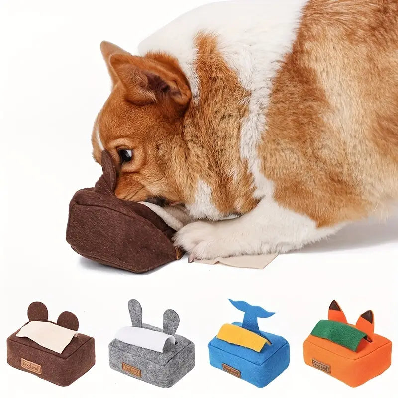 Pet Tissue Box Toy