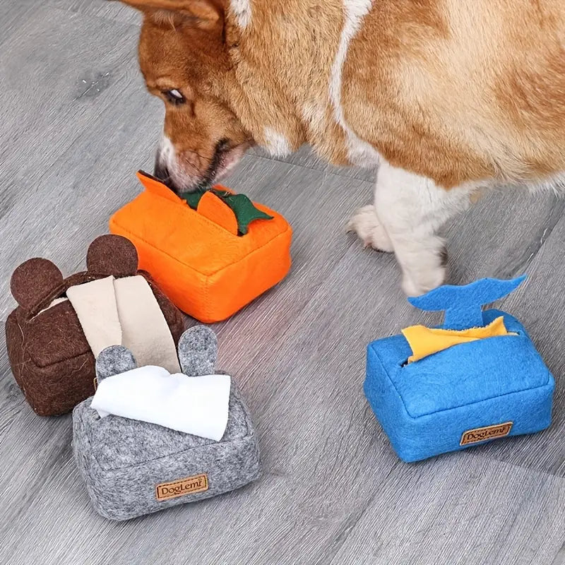 Pet Tissue Box Toy
