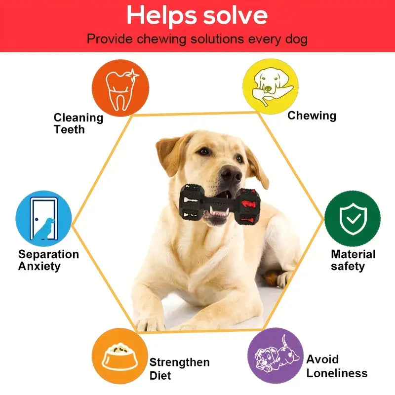 Dumbbell Chew Toy