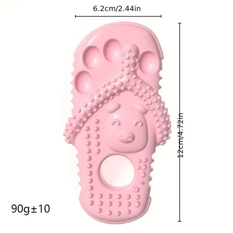 Slippers Design Durable Dog Chew Toys