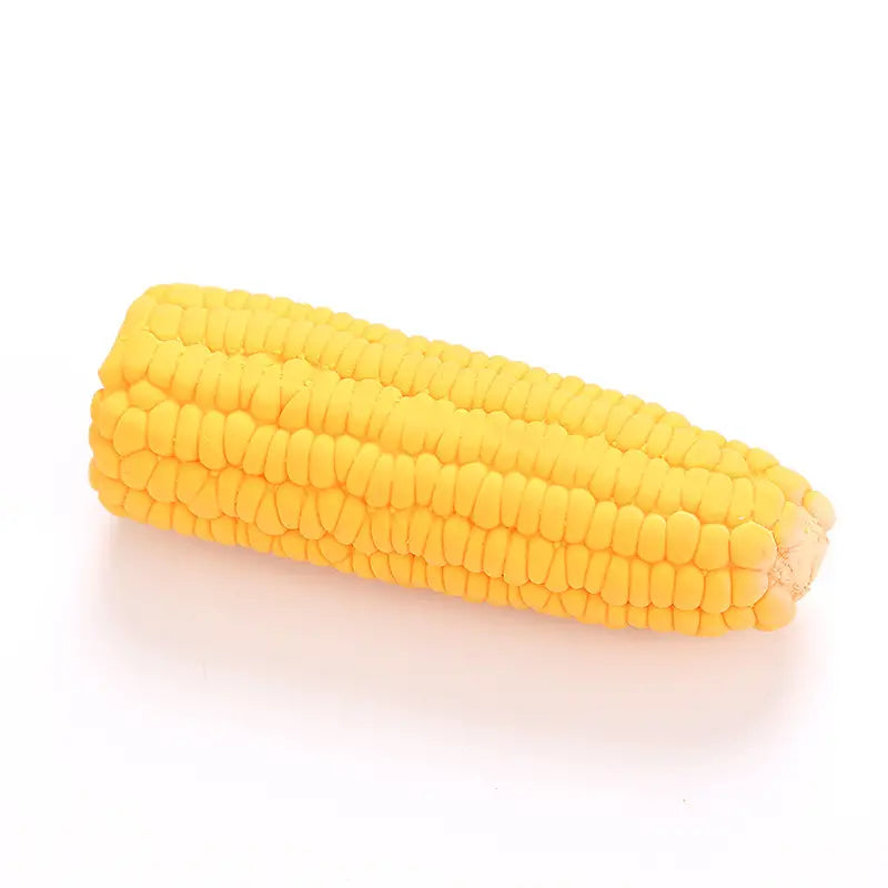 Corn Design Durable Dog Chew Latex Toys