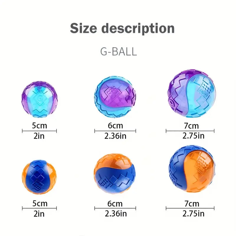 Unbreakable Rubber Dog Ball