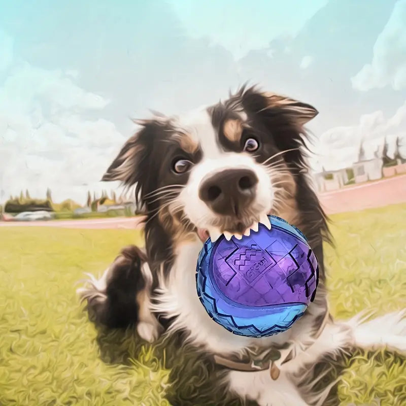 Unbreakable Rubber Dog Ball