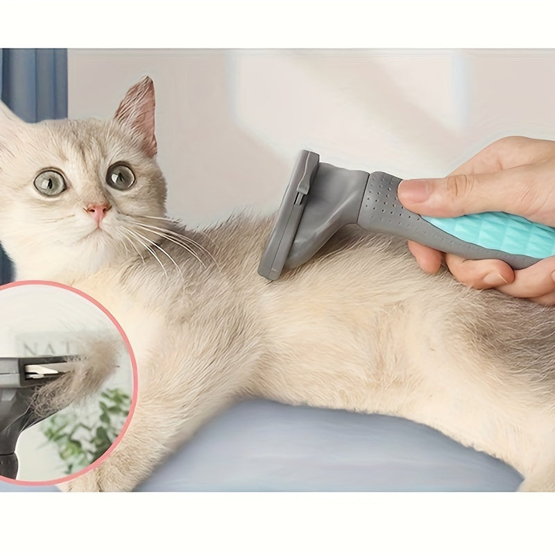 Effortless Self-Cleaning Pet Grooming Brush