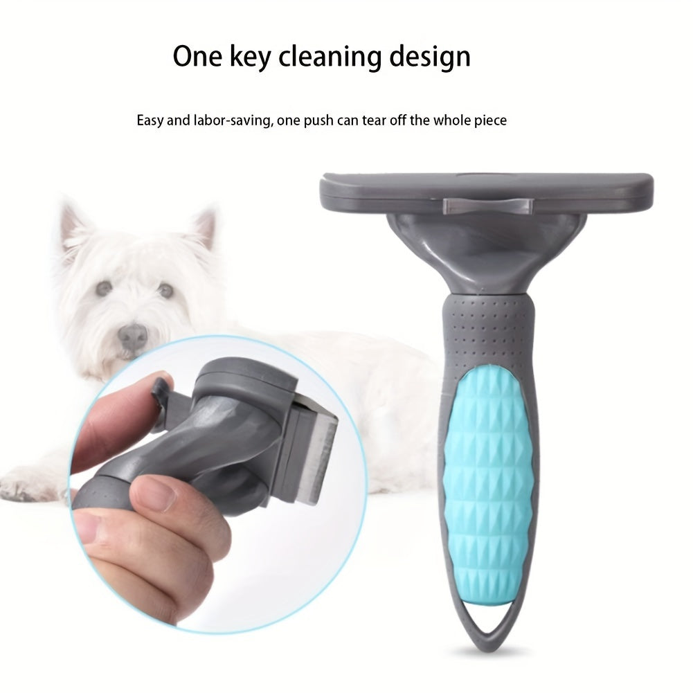Effortless Self-Cleaning Pet Grooming Brush