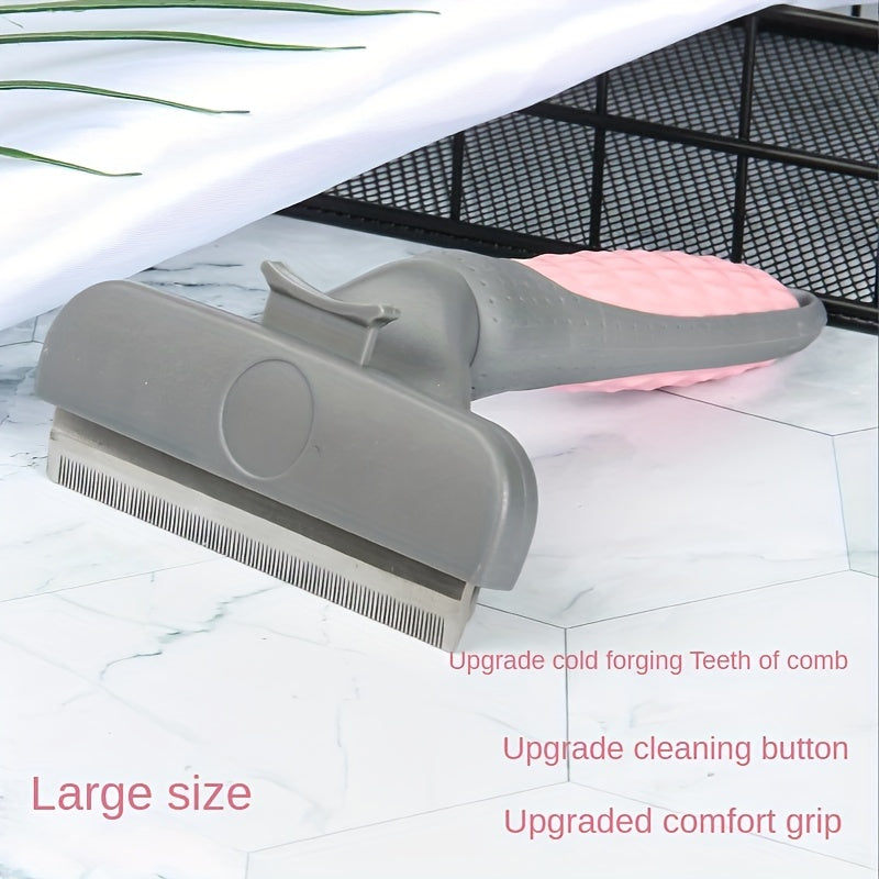 Effortless Self-Cleaning Pet Grooming Brush