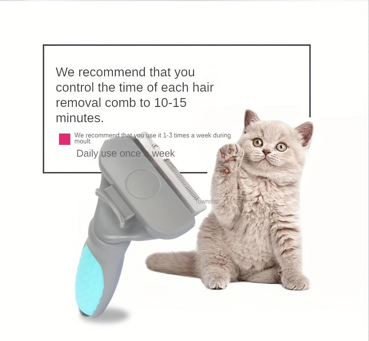 Effortless Self-Cleaning Pet Grooming Brush