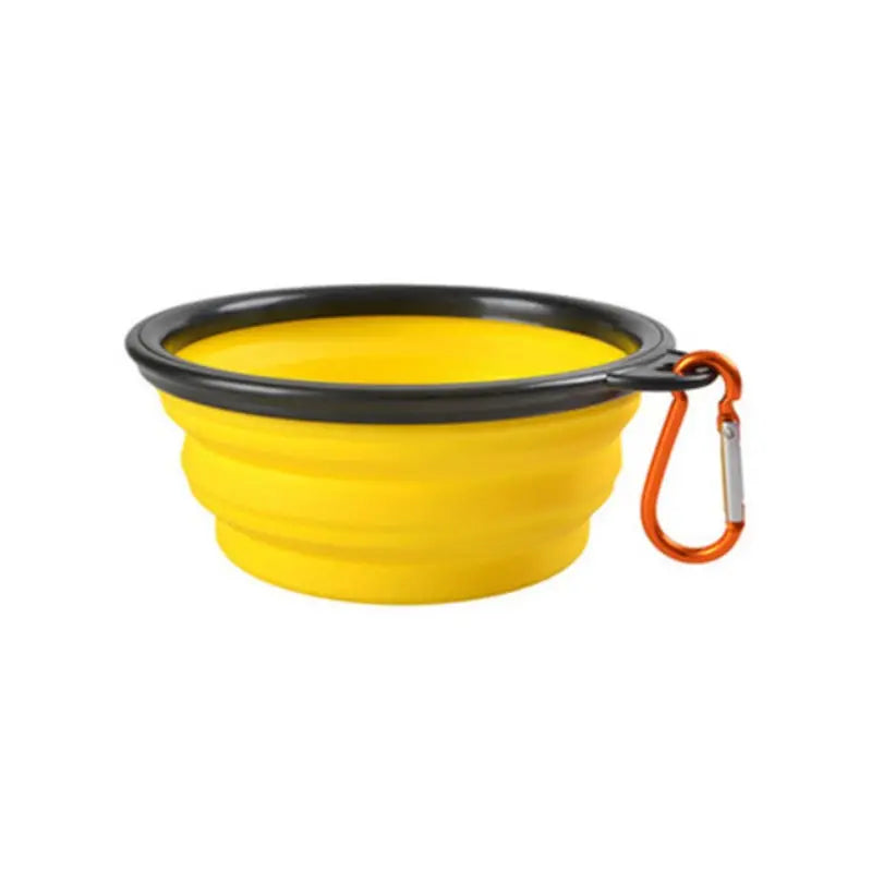 Portable Pet Food Bowl: Foldable & Durable