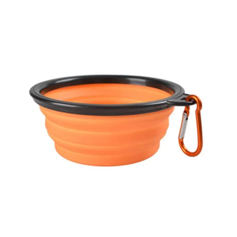 Portable Pet Food Bowl: Foldable & Durable