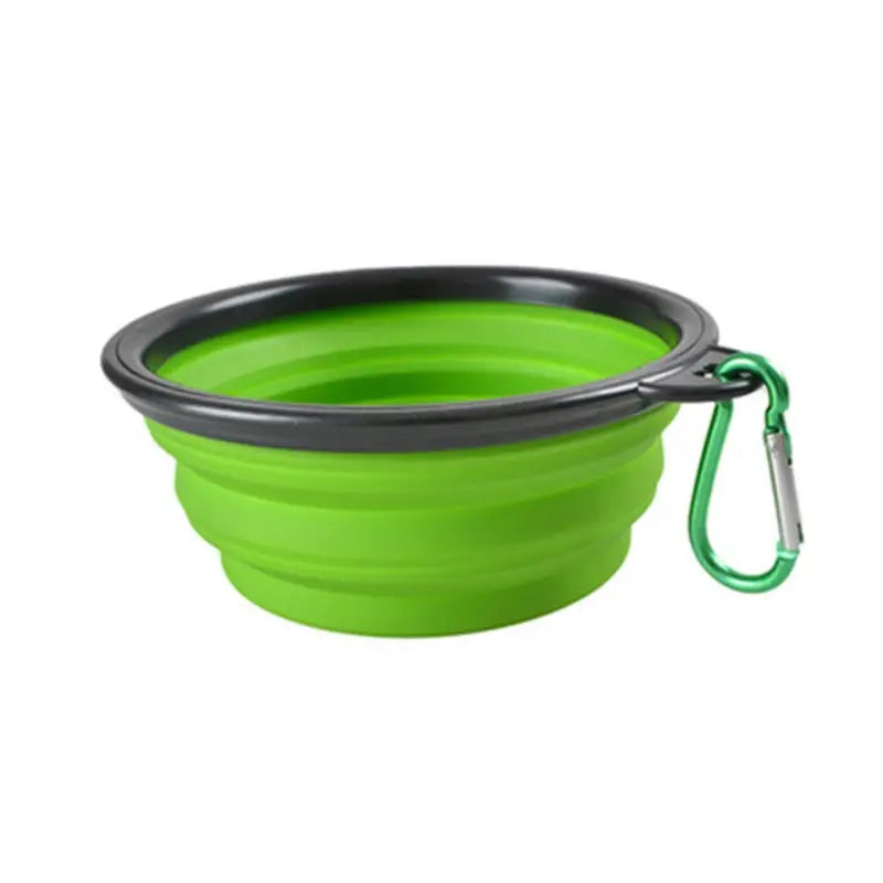 Portable Pet Food Bowl: Foldable & Durable