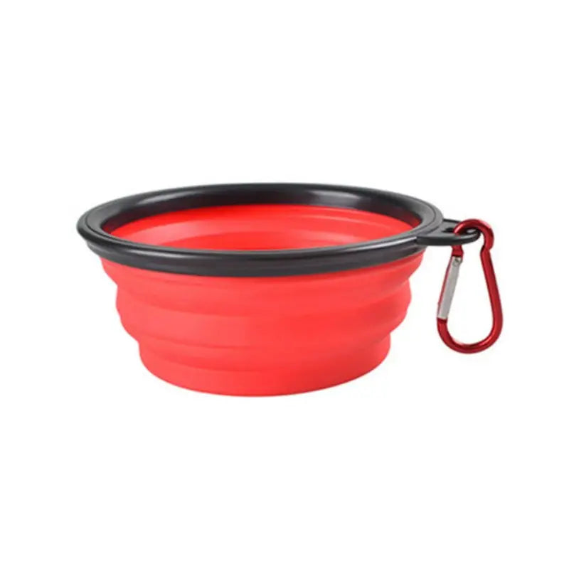 Portable Pet Food Bowl: Foldable & Durable