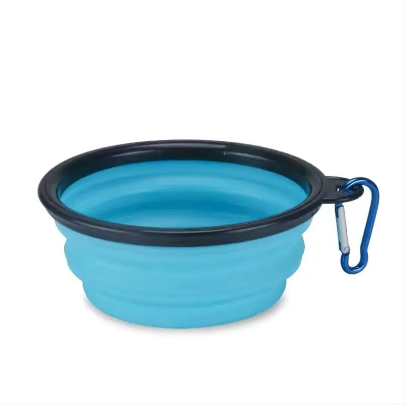 Portable Pet Food Bowl: Foldable & Durable