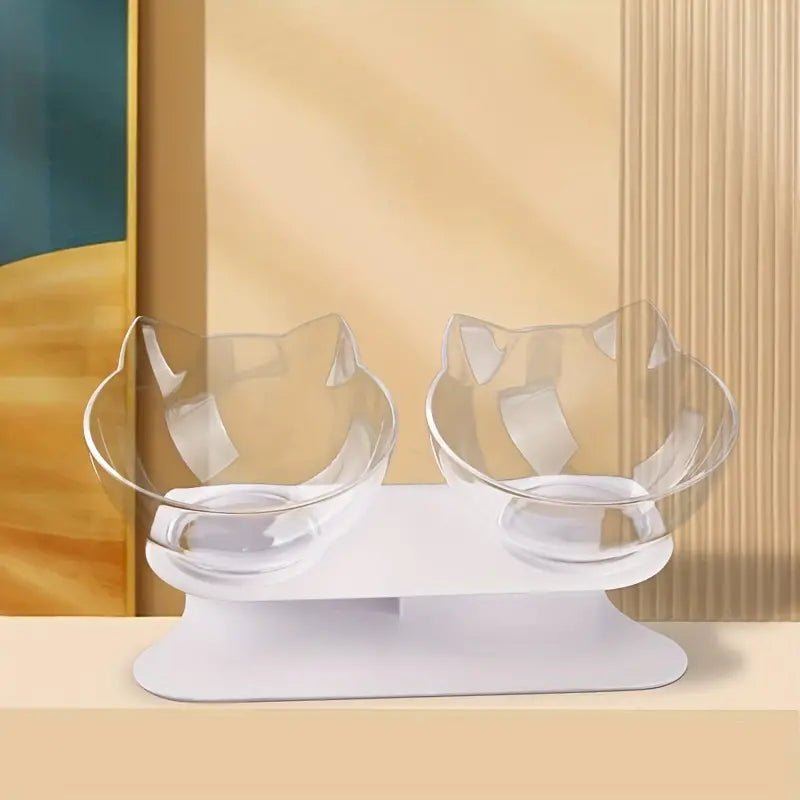 Raised Pet Food And Water Bowls