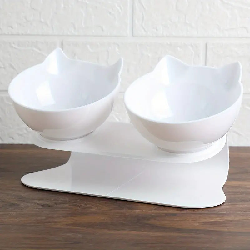 Raised Pet Food And Water Bowls
