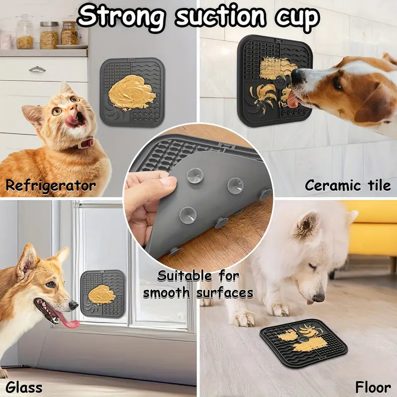 Square Dog Licking Pad