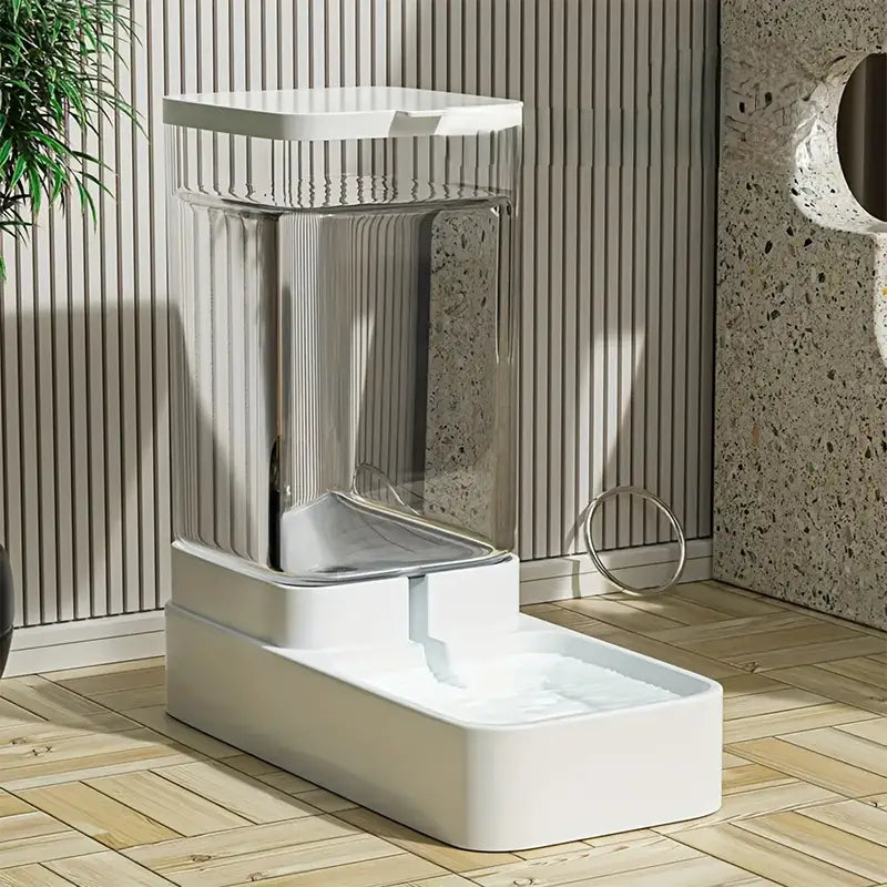 Easy-Refill Automatic Pet Feeder and Water Dispenser