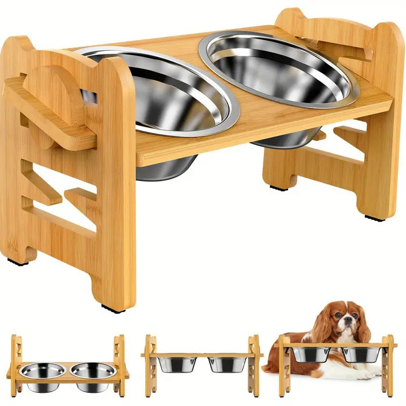 Adjust as They Grow - 6 Levels Pet Bowl