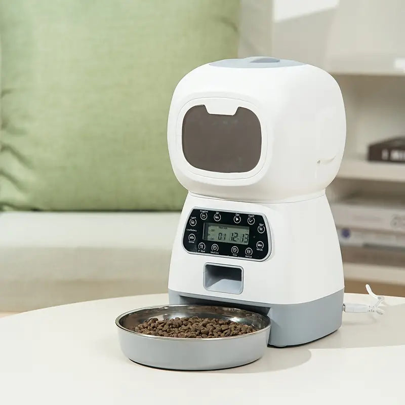 Automatic Pet Feeder (Button or App Control)