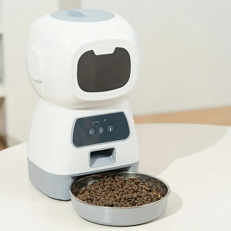 Automatic Pet Feeder (Button or App Control)