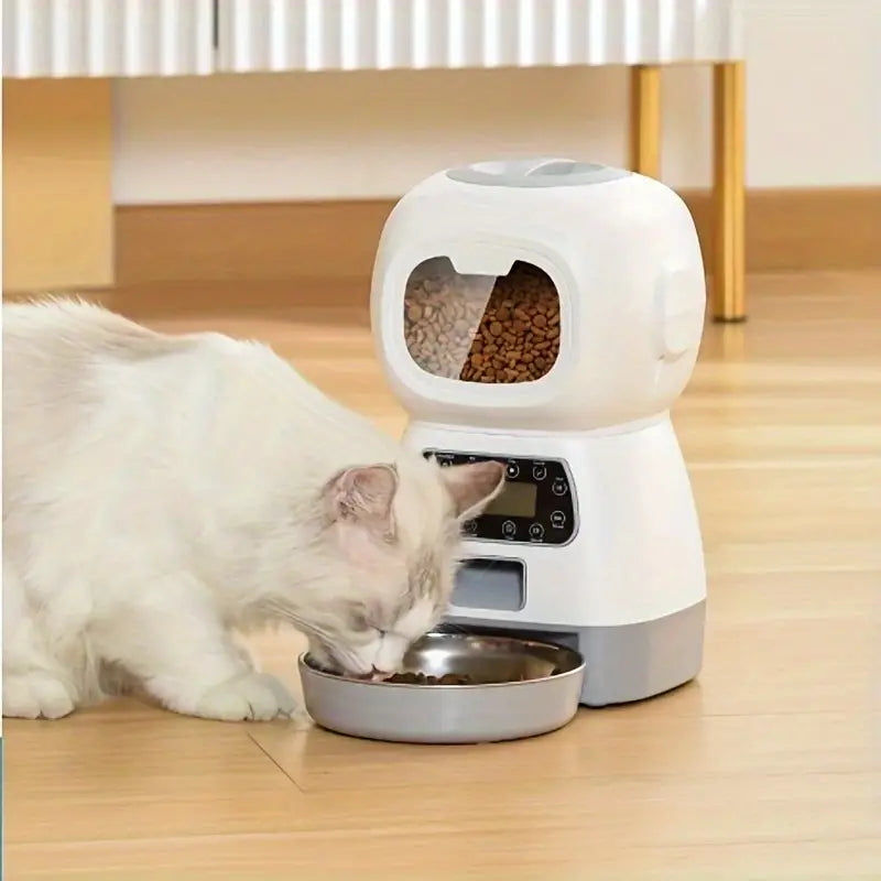 Automatic Pet Feeder (Button or App Control)