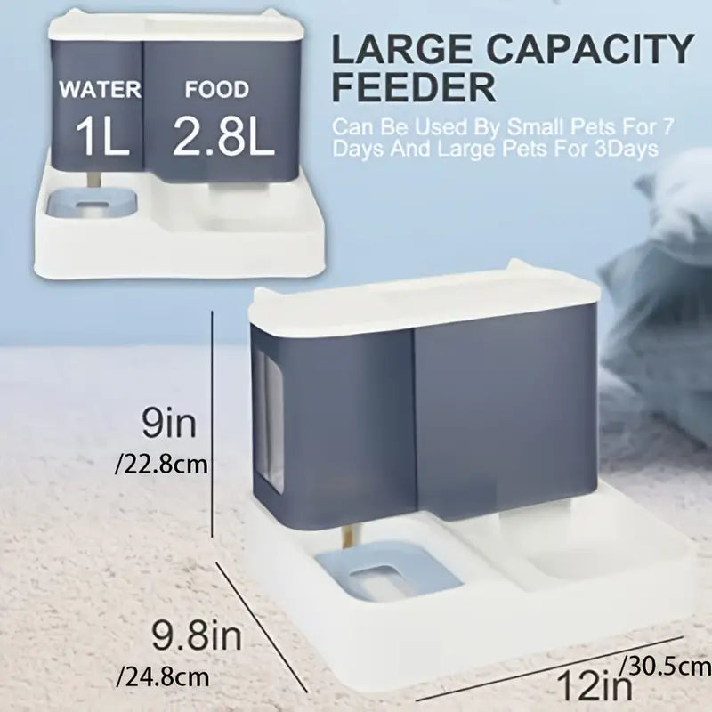 2-in-1 Automatic Pet Feeder
