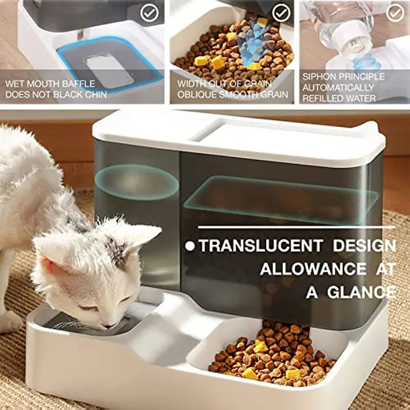 2-in-1 Automatic Pet Feeder