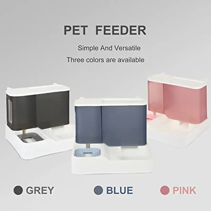 2-in-1 Automatic Pet Feeder