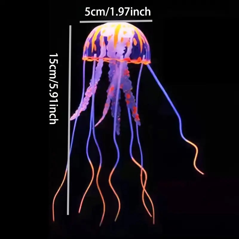 Glowing Silicone Fake Jellyfish