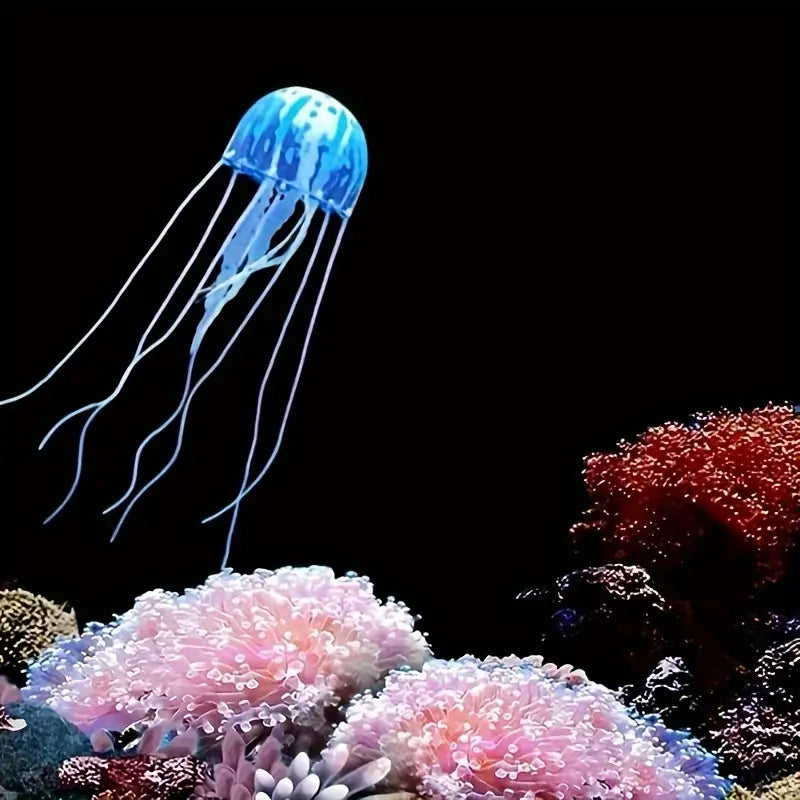 Glowing Silicone Fake Jellyfish