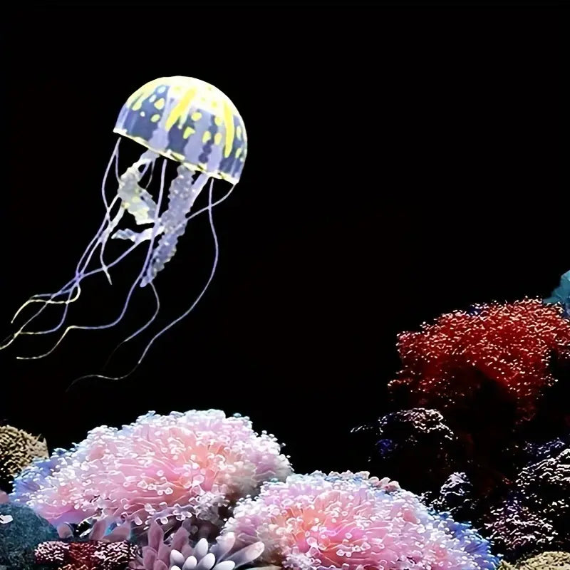 Glowing Silicone Fake Jellyfish