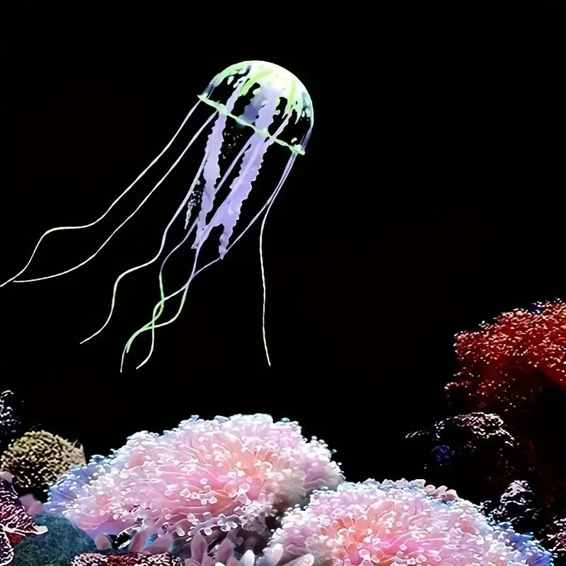 Glowing Silicone Fake Jellyfish