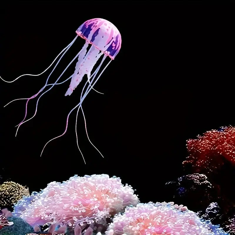 Glowing Silicone Fake Jellyfish