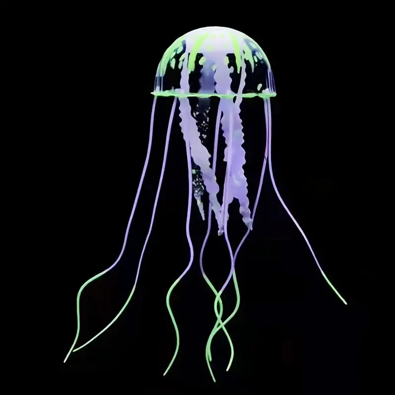 Glowing Silicone Fake Jellyfish